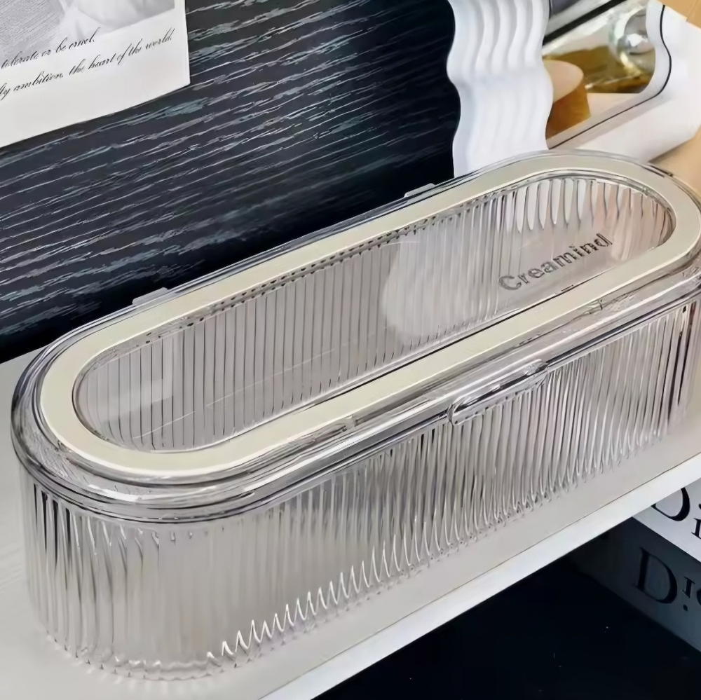 Clear Makeup Brush Holder - Picture 3 of 5
